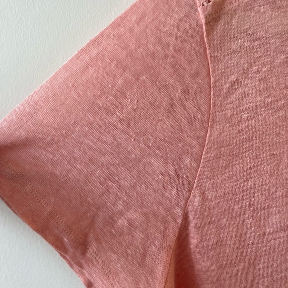 Burberry Brit Linen Knit V-Neck Tee - Picture 12 of 15